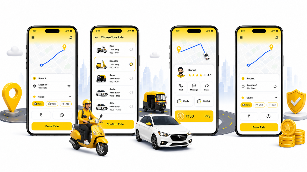 Booking ride