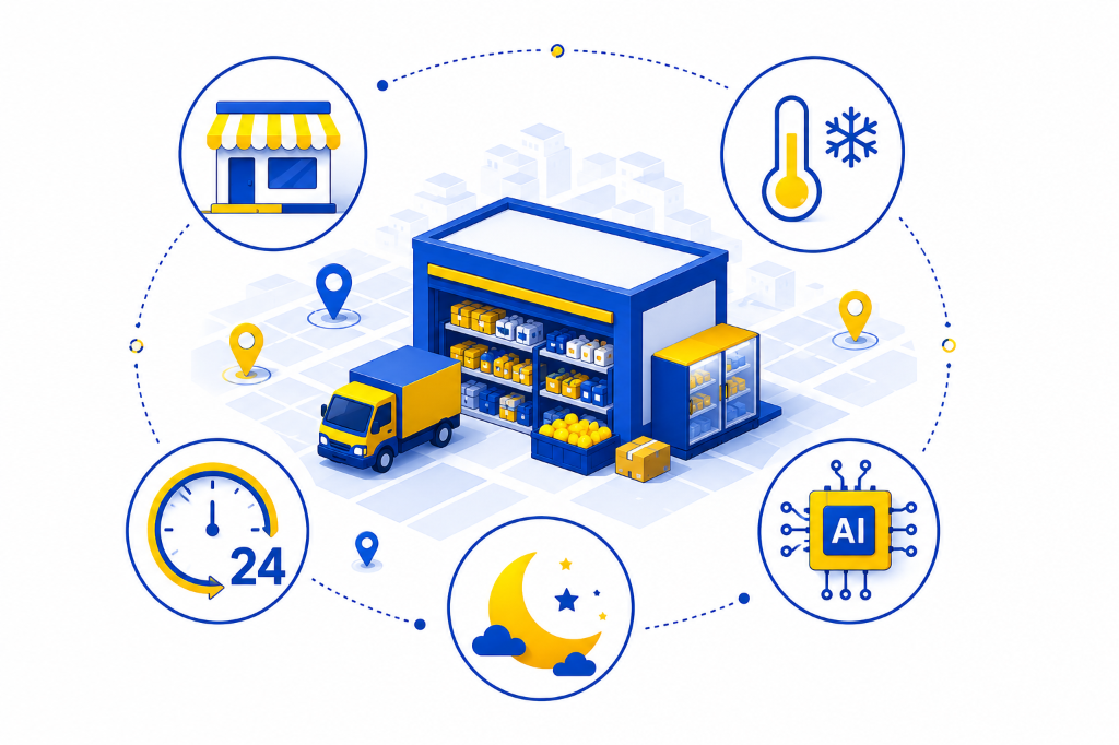 The Hyperlocal Store Network