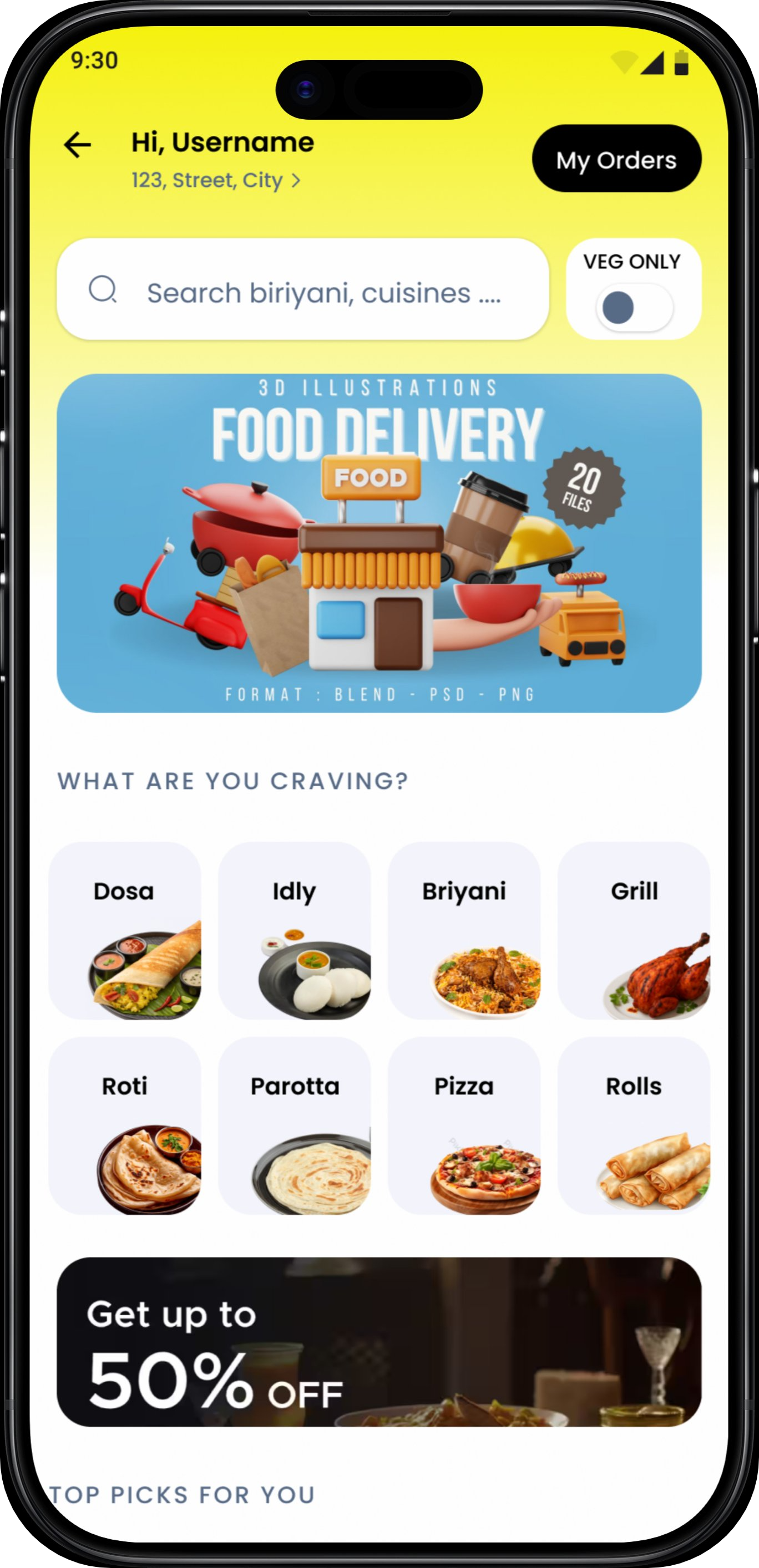 TROFi Eats App